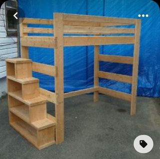 camas,camas altas y literas a medida  en madera