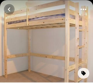 camas,camas altas y literas a medida  en madera