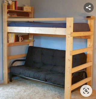 camas,camas altas y literas a medida  en madera