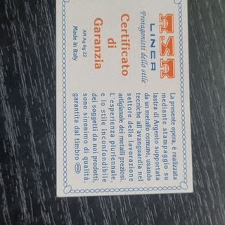 cuadro religioso en plata con certificado