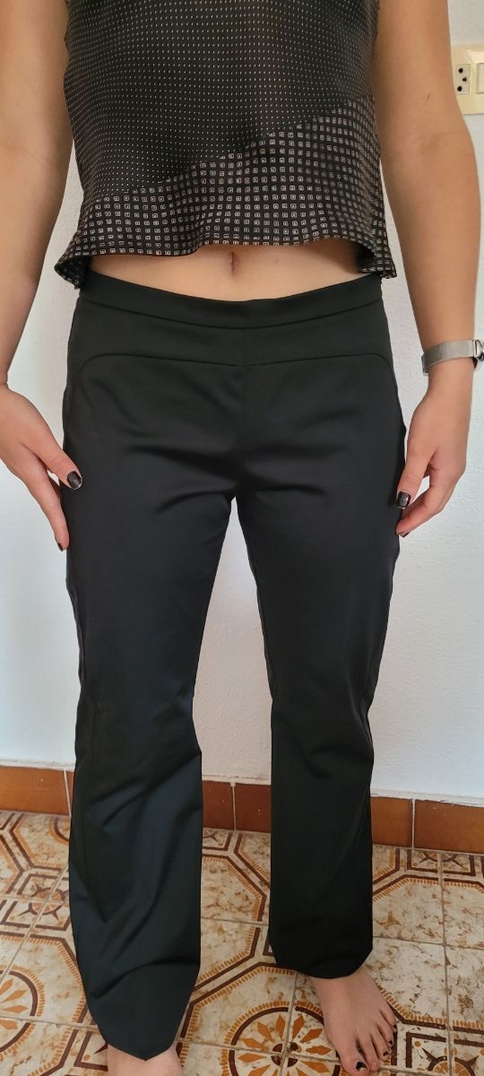 Pantalon satinado