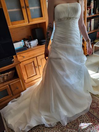 Vestido de novia Luna Novias 