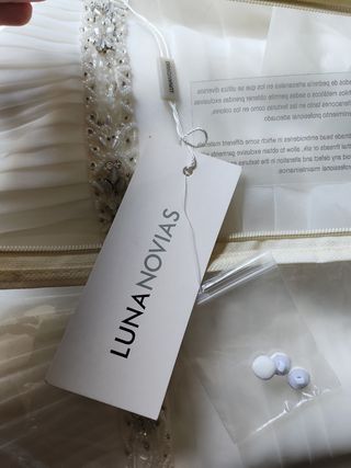 Vestido de novia Luna Novias 