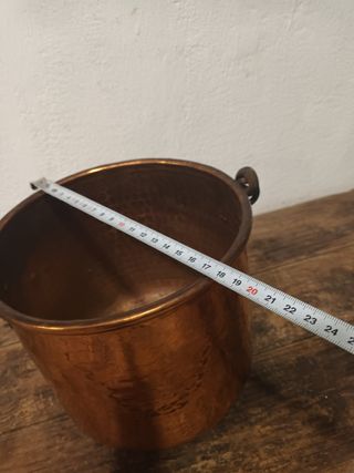 Caldero de cobre