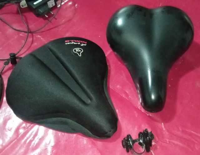 Sillín bicicleta BTWIN Confort Gel