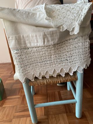 Funda almohada hecha a mano