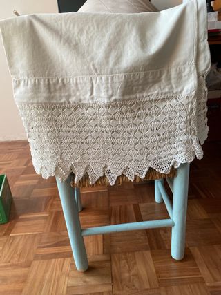 Funda almohada hecha a mano