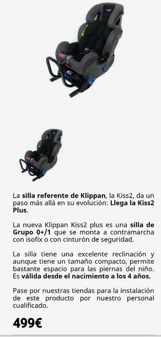 Silla Kiss 2 Pluss
