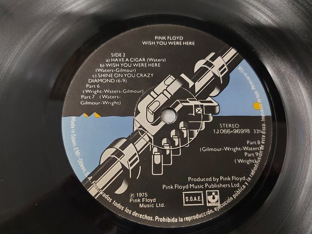 Vinilo Pink Floyd "Wish you were here"