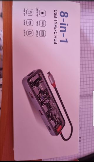 DOCKING STATION HUB 8 IN 1