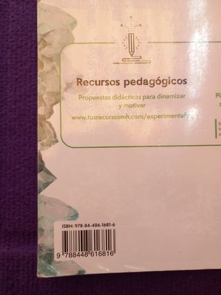 Libro de texto  de física y química de 3° ESO