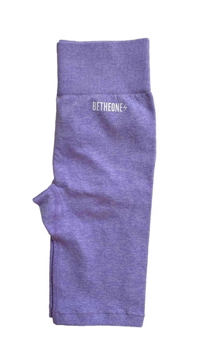 Leggin corte ciclista lila