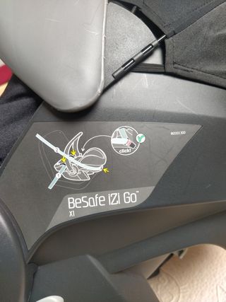 Silla coche portabebé BeSafe iZi Go X1 i-S