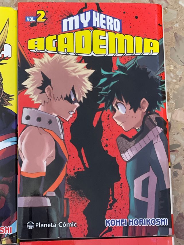 Mangas My Hero Academia del 1 al 4 en Español