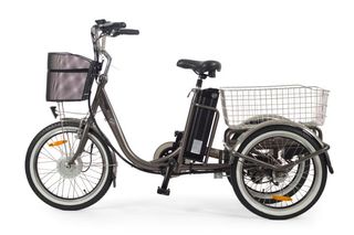 Bicicleta 3 ruedas electrica, triciclo Eureka