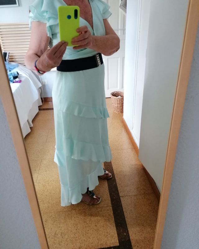 Vestido de cóctel de Pedro del Hierro.