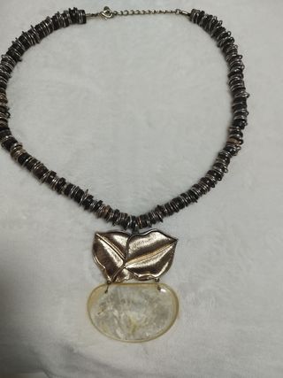 Collar de nácar extragrande Zara