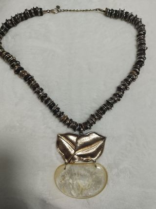 Collar de nácar extragrande Zara