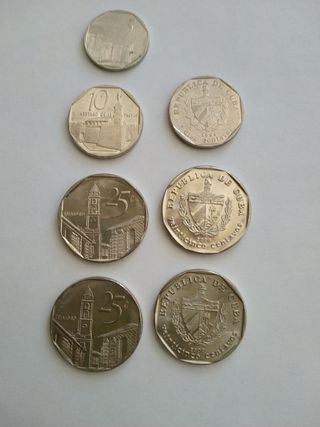 Pesos convertibles Cuba lote perfecto