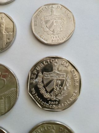 Pesos convertibles Cuba lote perfecto