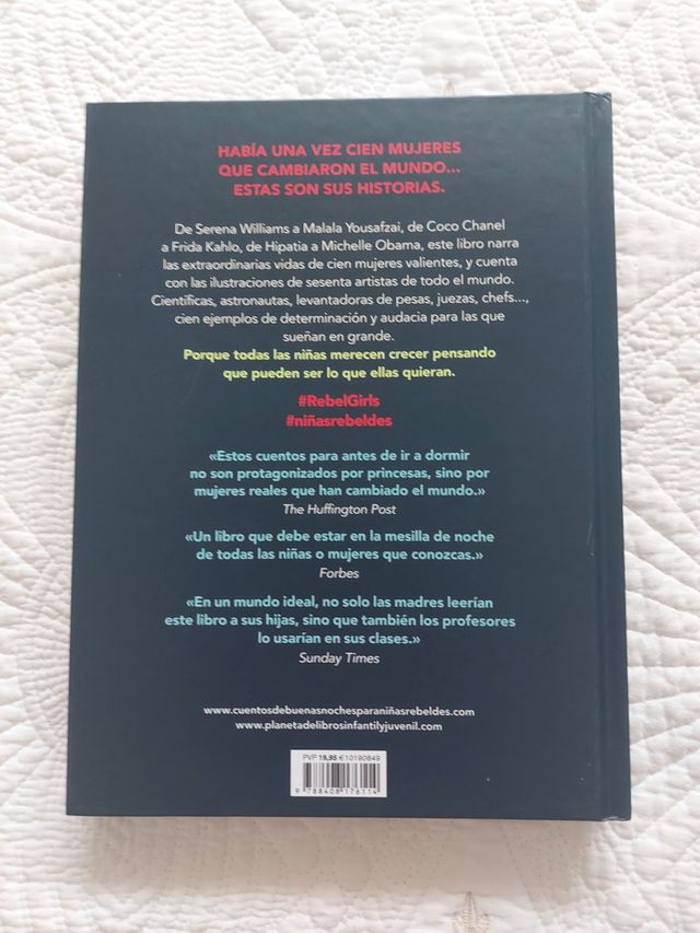 Cuentos de buenas noches para niñas rebeldes.