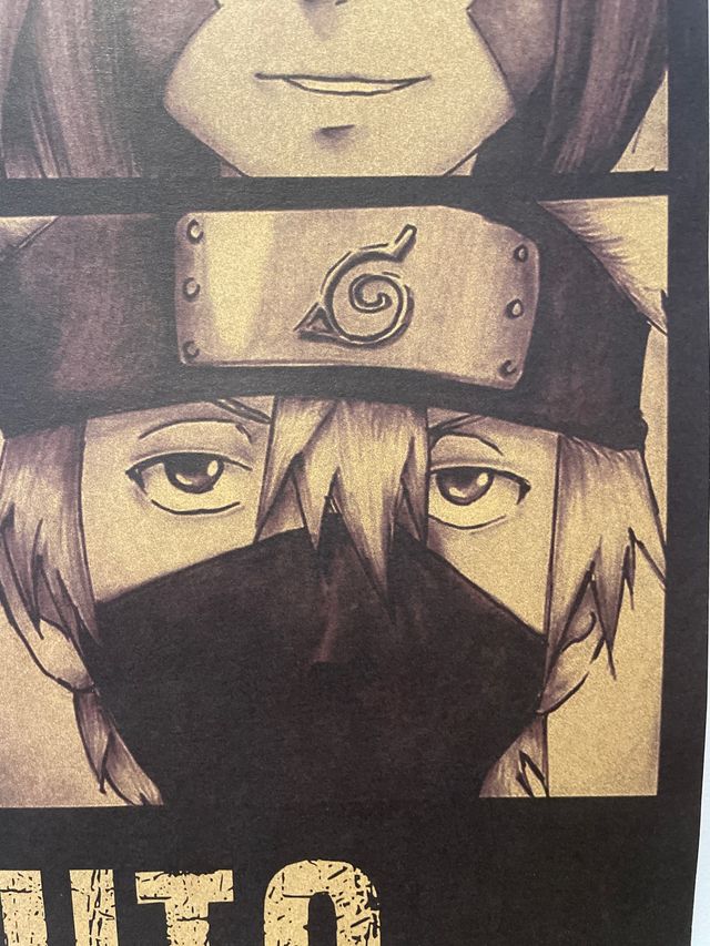 Poster Naruto Original de Japón. Excelente estado.