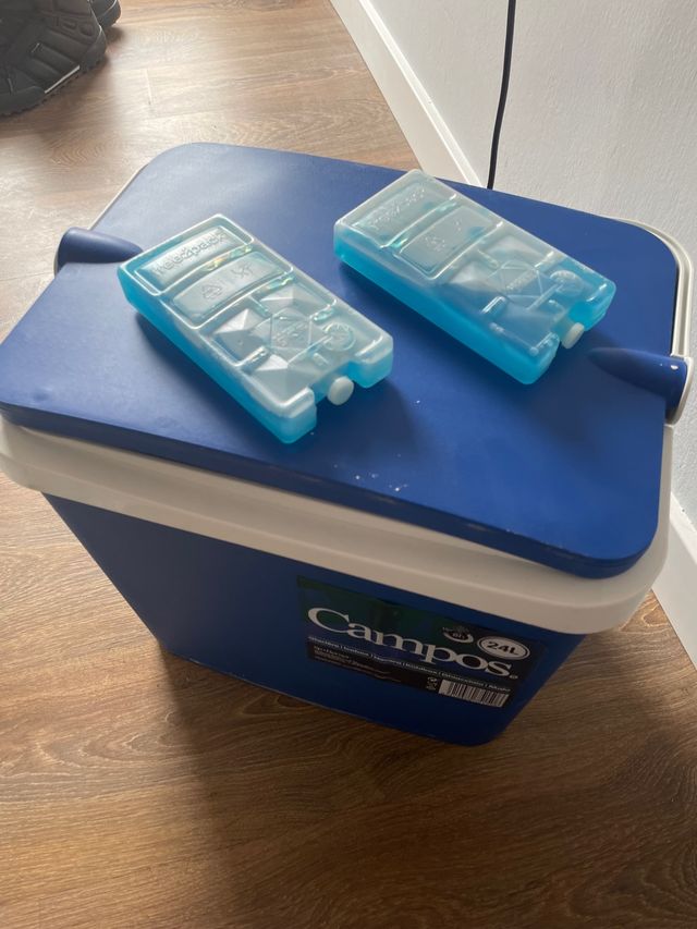 Nevera portátil + 2 freezpack