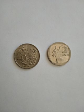 Lote monedas Sudáfrica