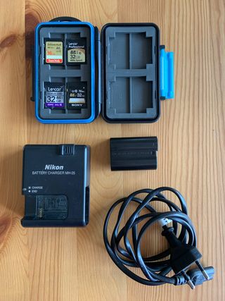 Equipo fotográfico  Nikon D750 Objetivos 85 y 50