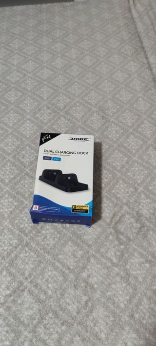 cargador inalámbrico de mandos ps4