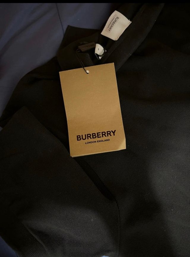 Polo burberry nera