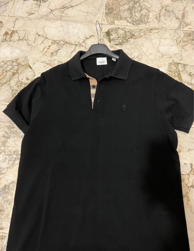 Polo burberry nera