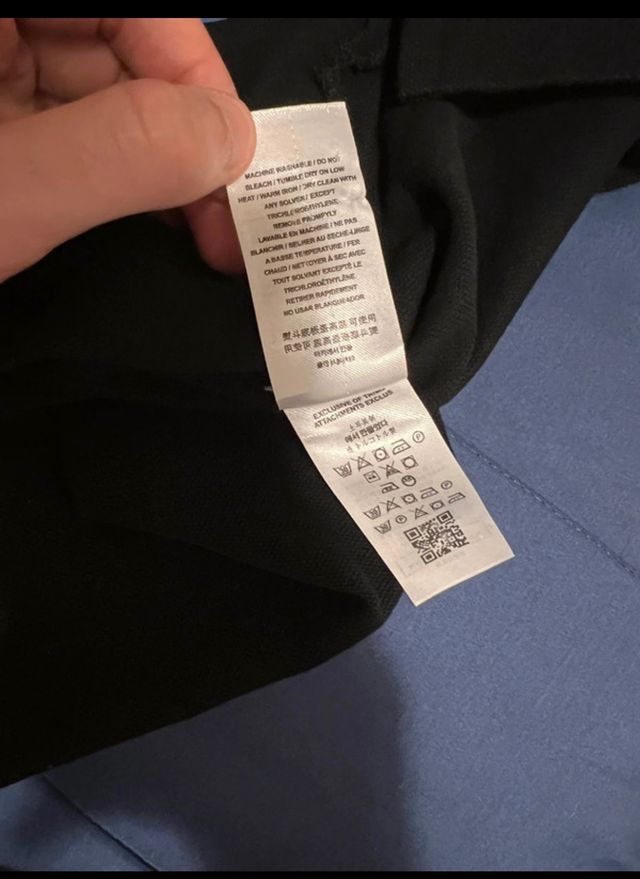 Polo burberry nera