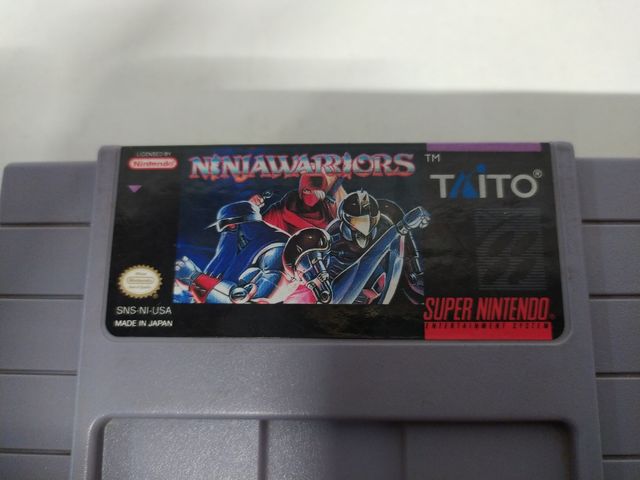 Ninja Guerreiros Super Nintendo