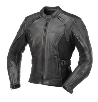 CHAQUETA DE MOTO DE CUERO DE MUJER 