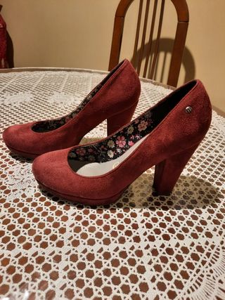 zapatos tacón mujer 