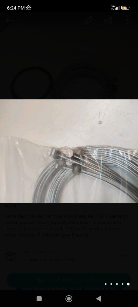 linea de freno 120 cm