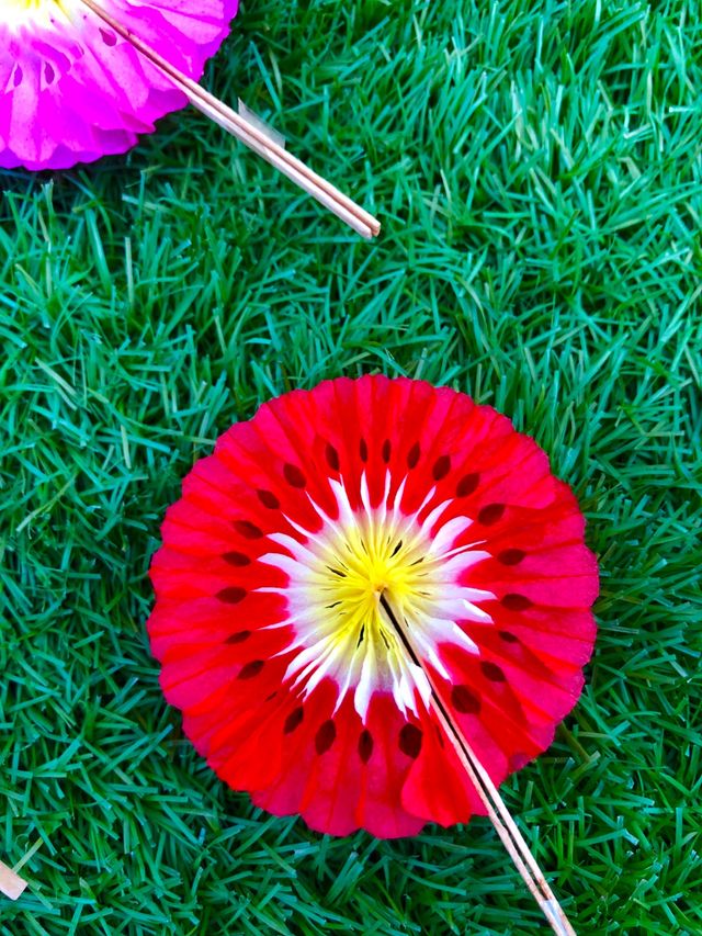 Oferta! Lote 8 adornos papel multicolor