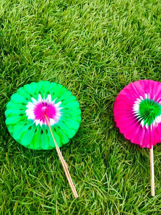 Oferta! Lote 8 adornos papel multicolor