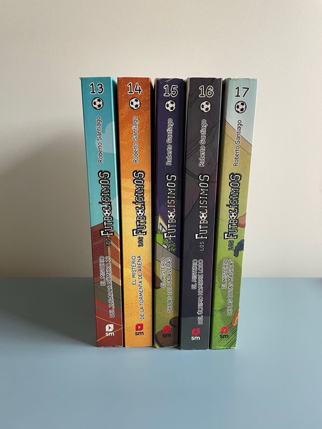 Libros futbolísimos del 13 al 17
