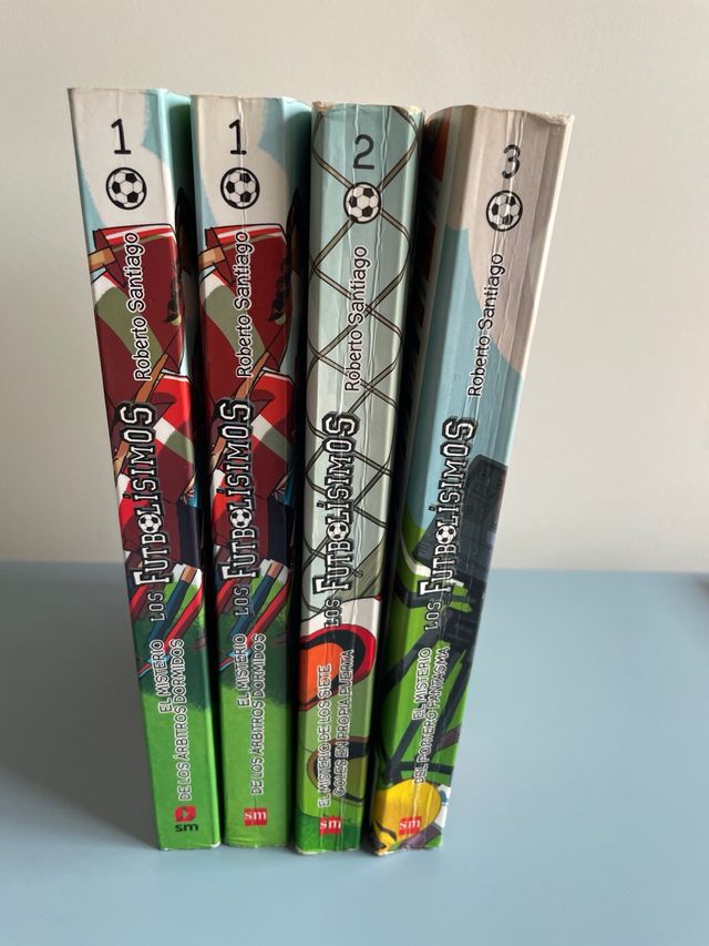 Libros futbolísimos 1 2 y 3
