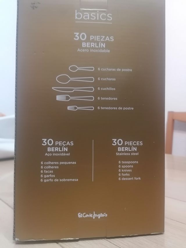 posate nuove di zecca 30 pezzi