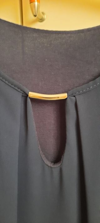 Abito senza maniche in viscosa