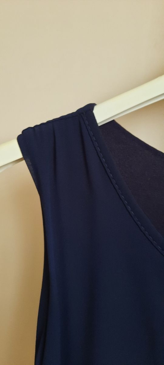 Abito senza maniche in viscosa