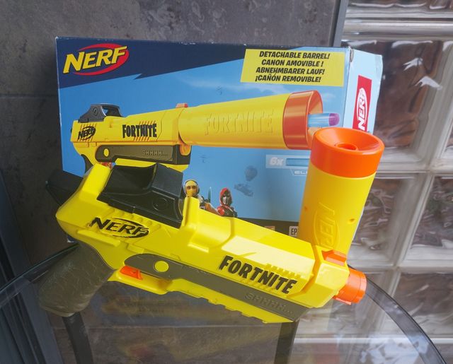 Pistola Fornite Nerf