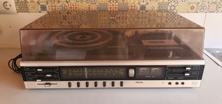 Tocadiscos con radio y cassette Philips