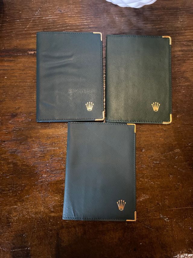 3 portacarte rolex