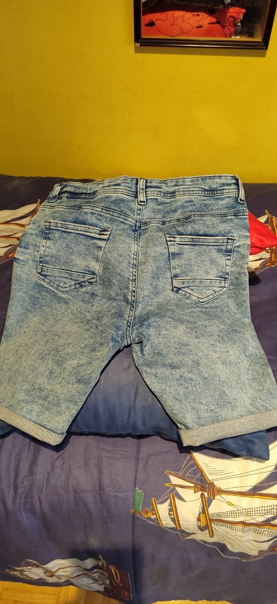 pantalón paquero corto