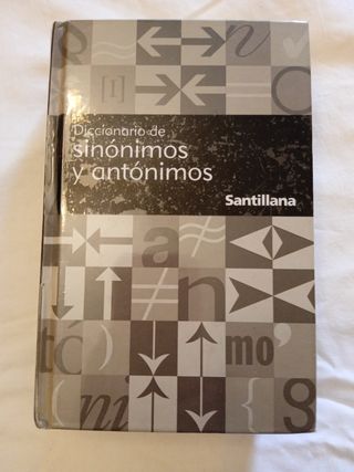 diccionario de sinónimos y antónimos