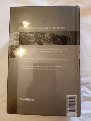 diccionario de sinónimos y antónimos